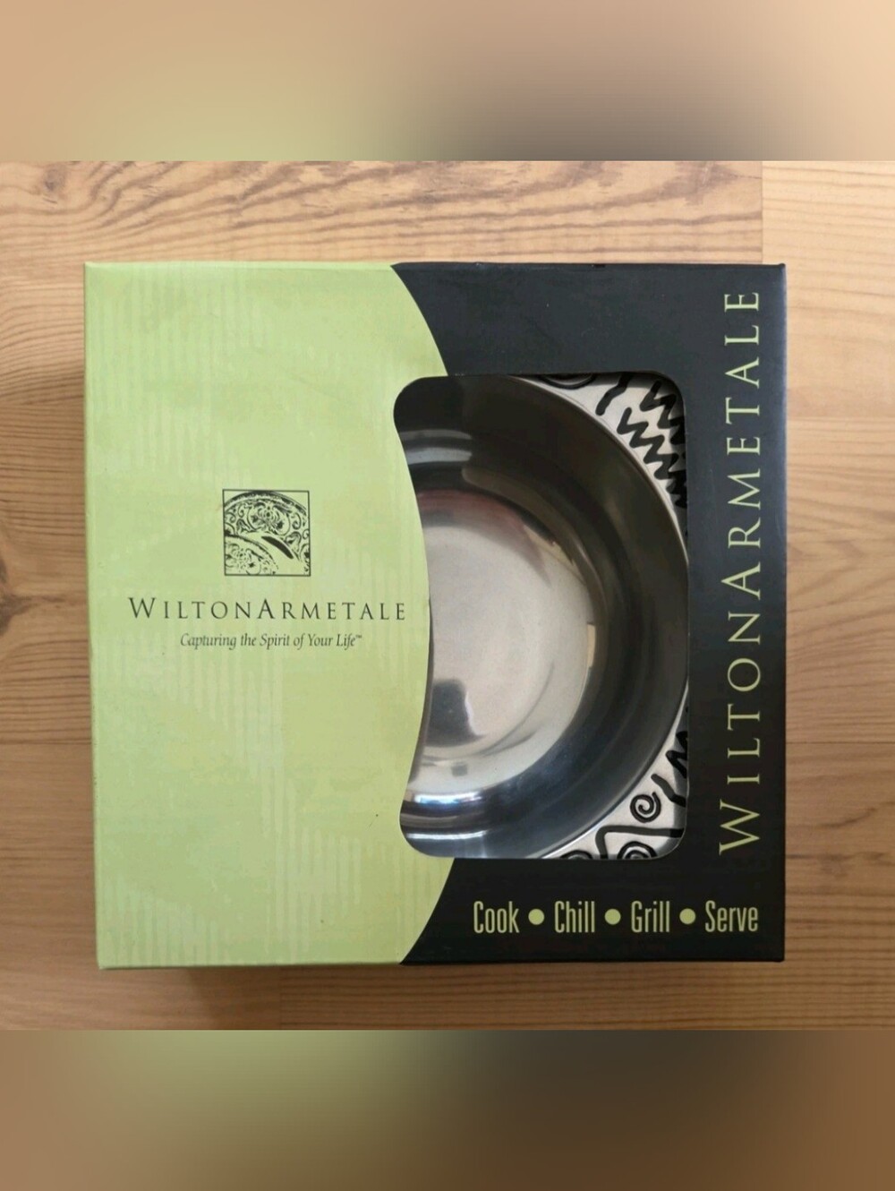 Wilton Armetale - Reggae - Small Pewter Bowl - Design #820925 - NEW IN BOX